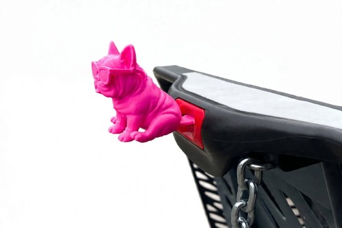 Statuetta cane bulldog - cane, con