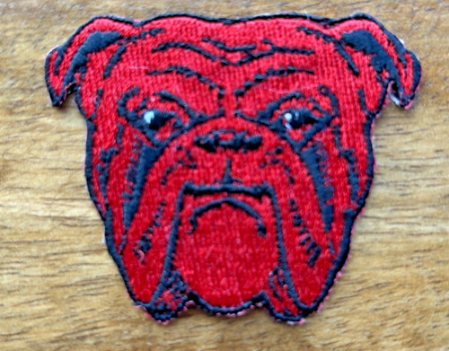 Patch logo bulldog birra cane - bulldog,
