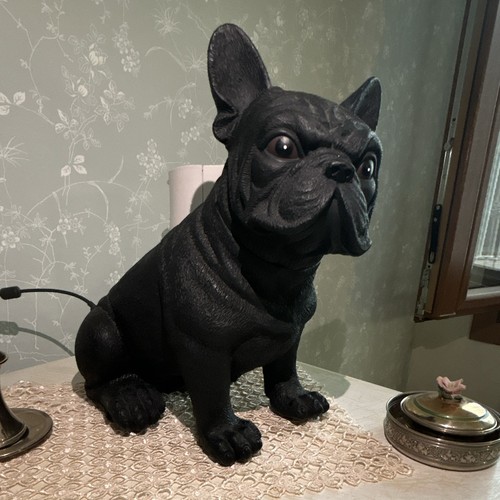 Scultura cane bulldog - , con