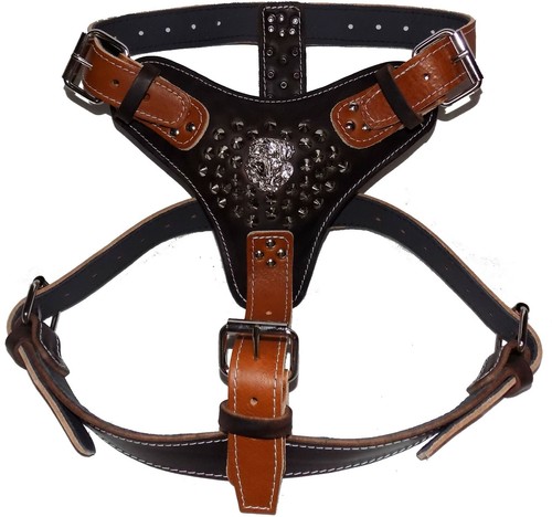 Imbracatura per cani - in, pelle