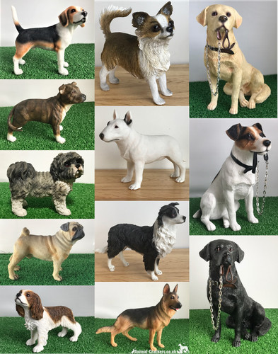 Dog figurine sculpture - dog,