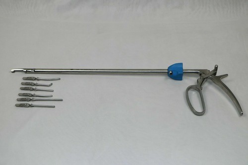 Pinza bulldog laparoscopica - bulldog,